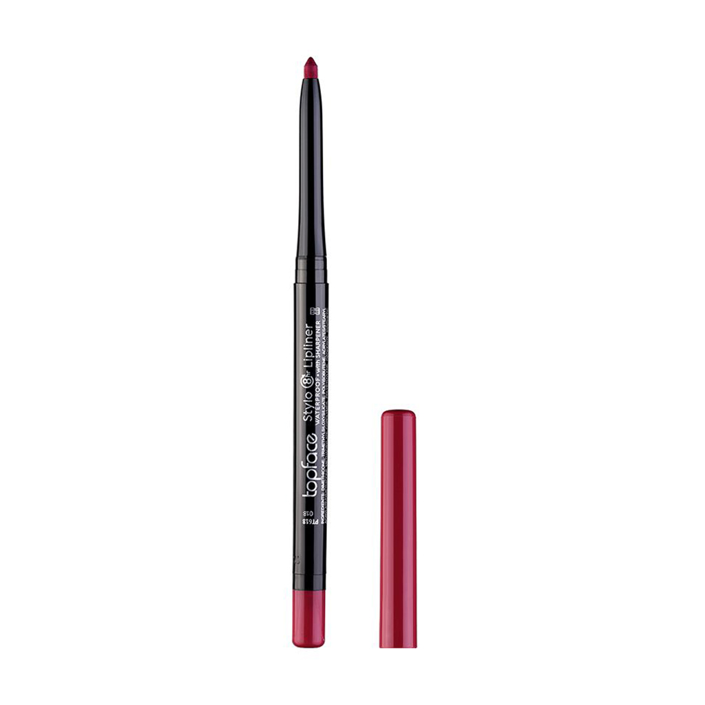 Автоматичний водостійкий олівець для губ TopFace Stylo Lipliner PT618, 018, 0.29 г