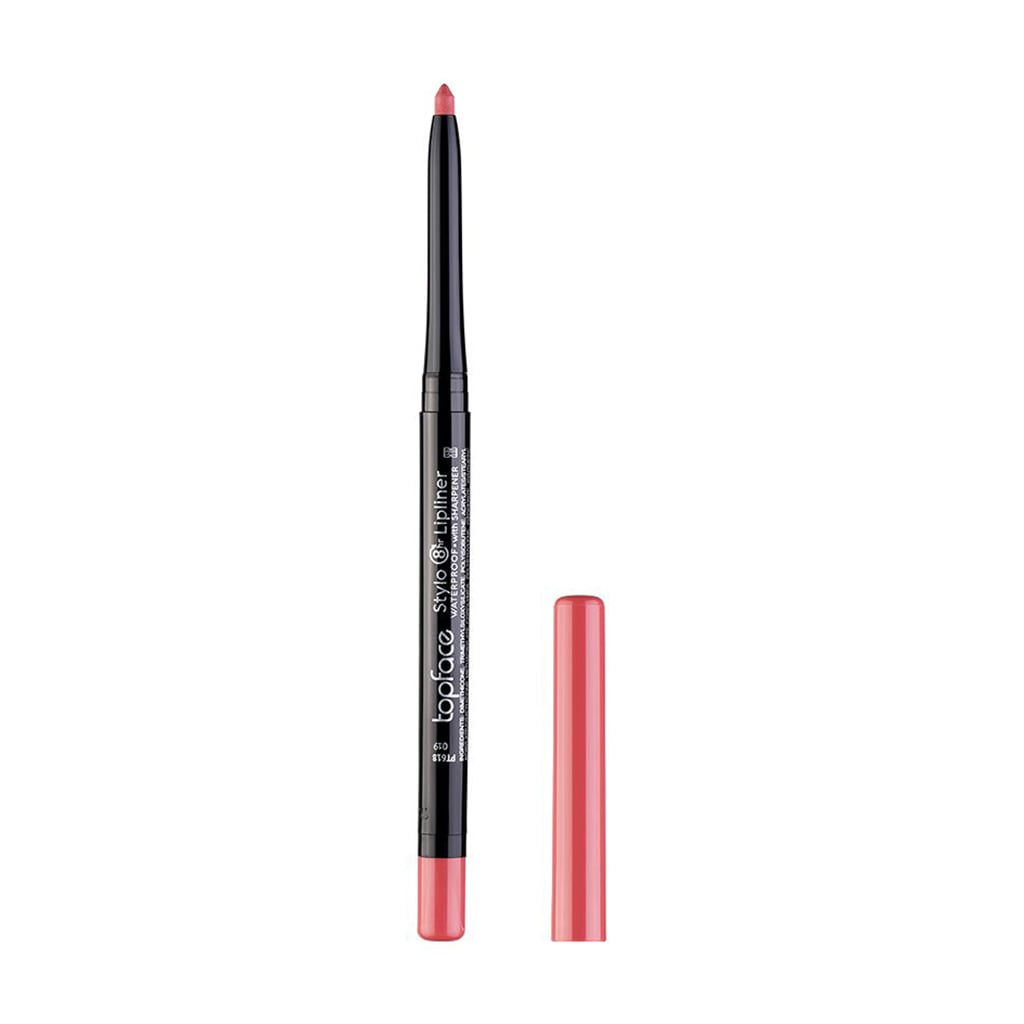 Автоматичний водостійкий олівець для губ TopFace Stylo Lipliner PT618, 019, 0.29 г