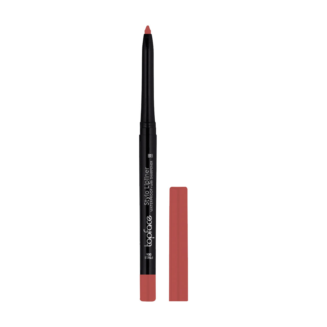 Автоматичний водостійкий олівець для губ TopFace Stylo Lipliner PT618, 006, 0.29 г